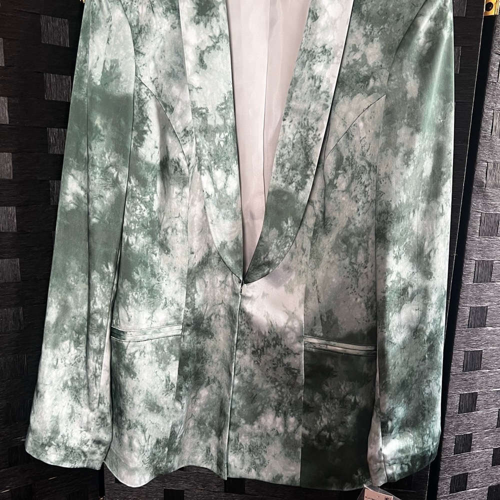 Never worn INC tie-dye blazer size medium